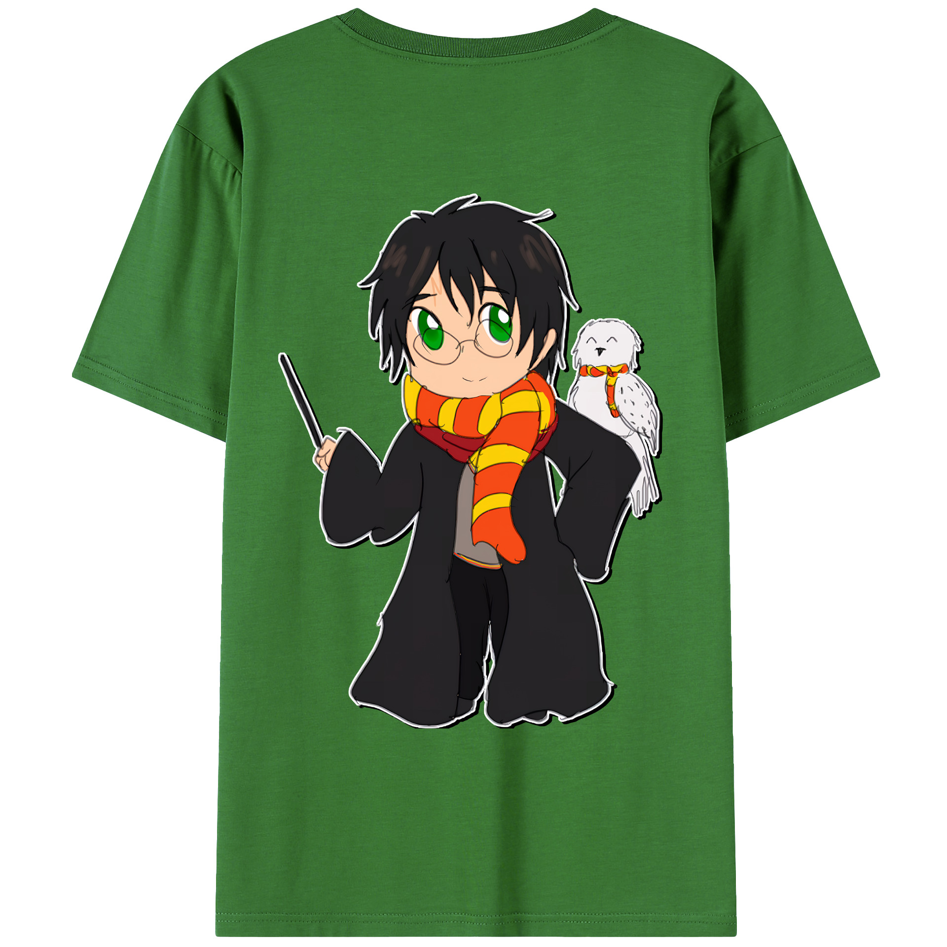 （画像用） Harry Potter ハリー・ポッターシリーズ レディース半袖Tシャツ(バックプリント)